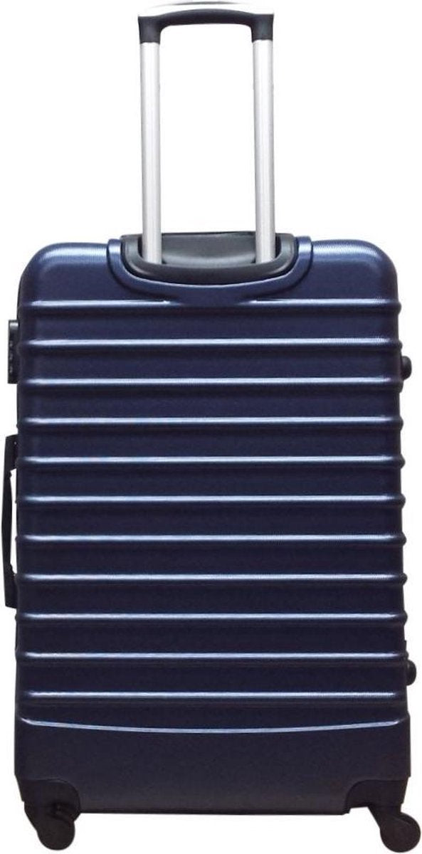 2-Delige donkerblauwe hardcase kofferset