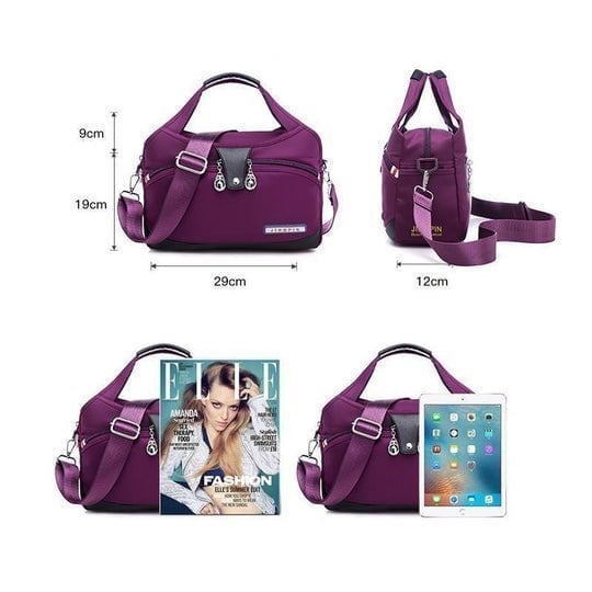 Anti-diefstal crossbody handtas voor dames