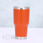 Thermosbeker met schuifdeksel