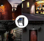 Set van 5 solar LED buitenlampen