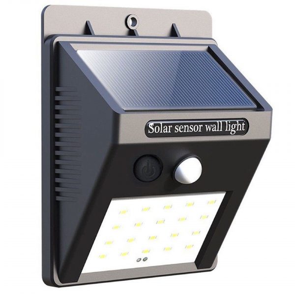 Set van 5 solar LED buitenlampen