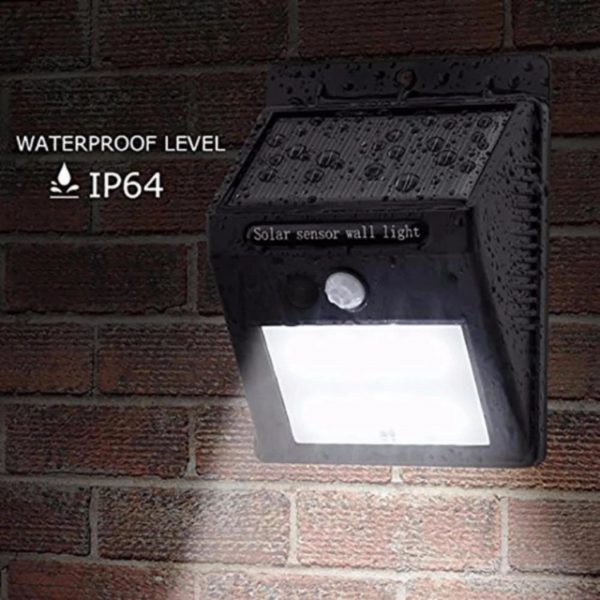 Set van 5 solar LED buitenlampen