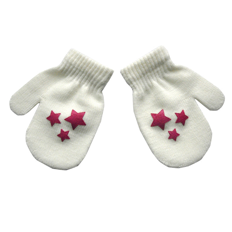 Winter kinderwanten met dikke plush fleece