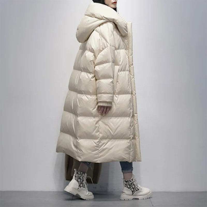 Lang gevoerd dames winterjack