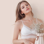 Low back wireless bra