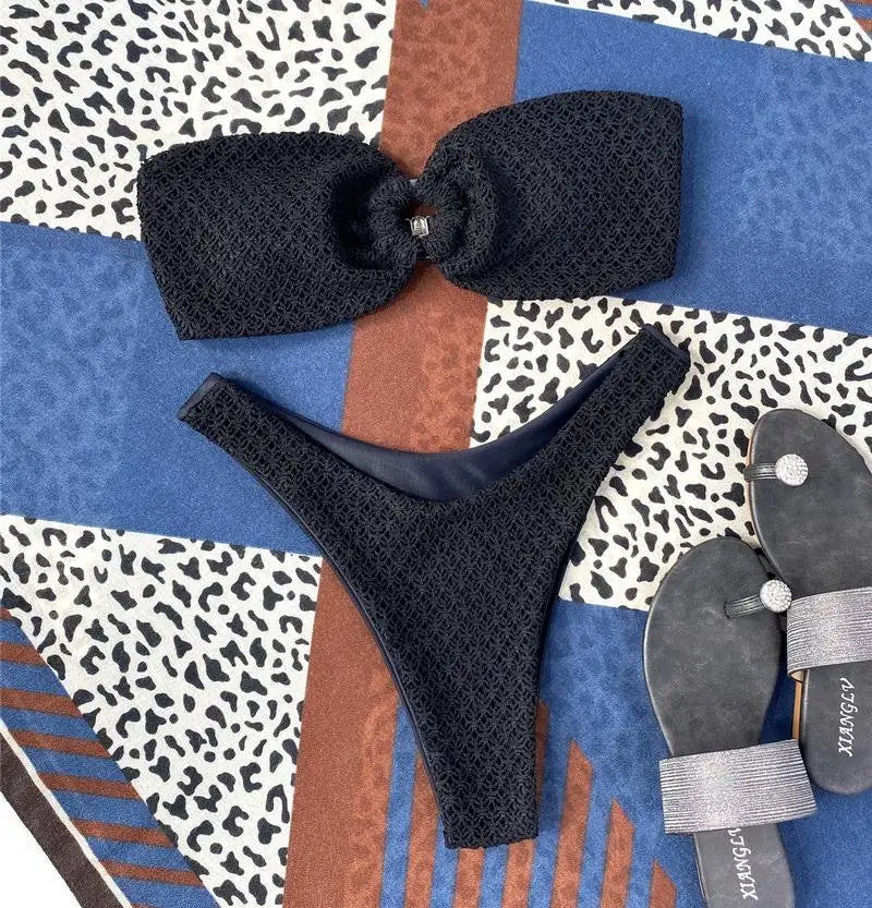 Hannie strapless bikini