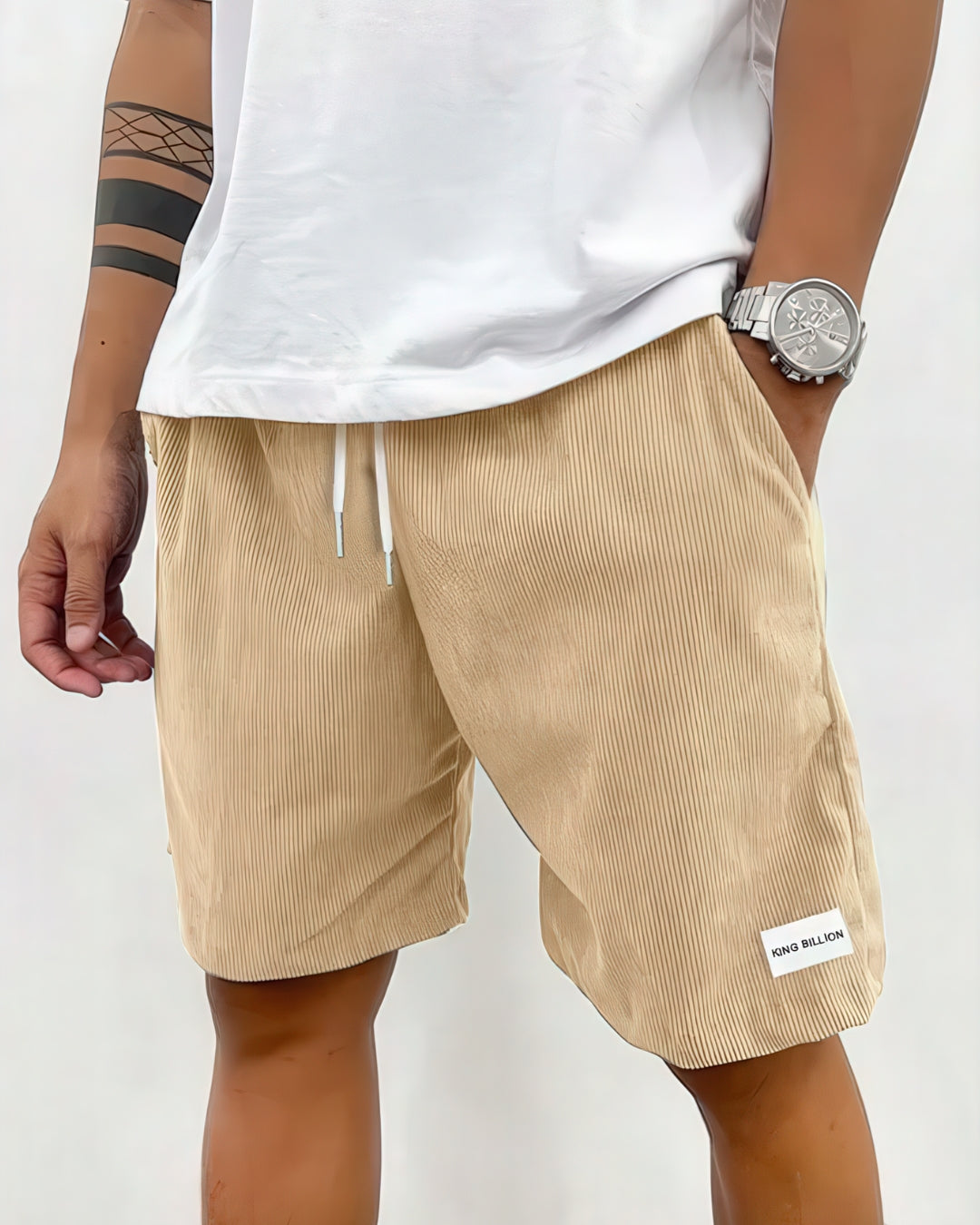 Casual short met losse pasvorm