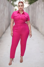 Isa plus size jumpsuit — afbeelding 1