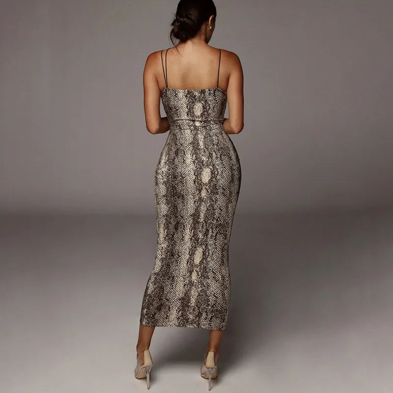 Lana maxi-jurk