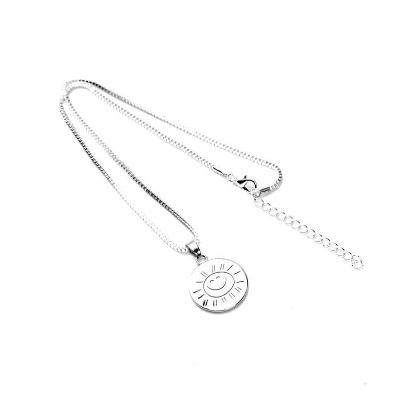 Jij bent mijn sunshine zilver ketting