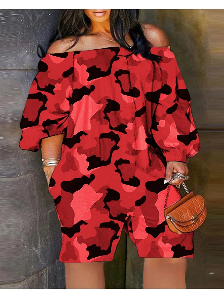 Kyra plus size playsuit