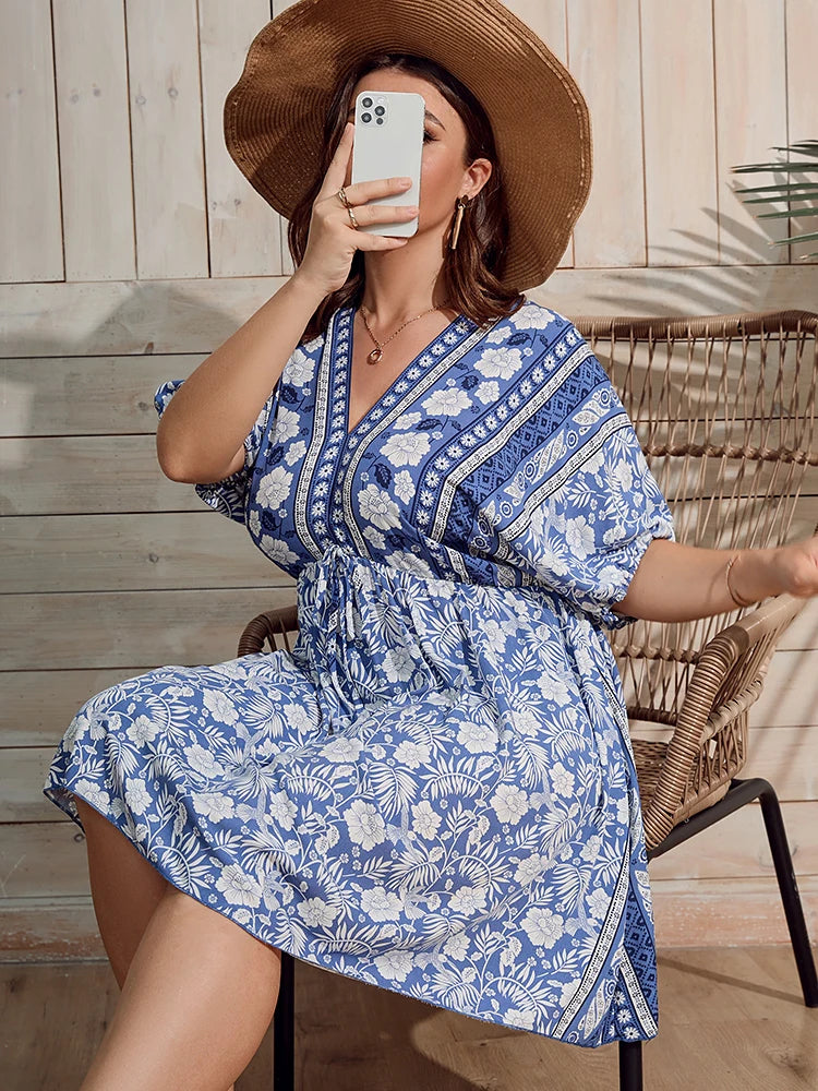 Mica plus-size jurk — afbeelding 5