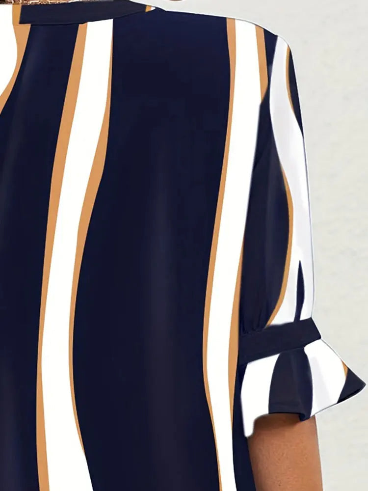 Monique plus-size jurk