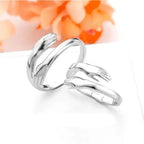 Love hug open ring