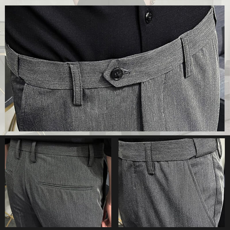 Slim fit formele herenbroek