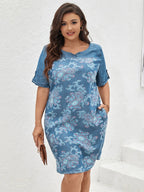 Eva plus-size jurk