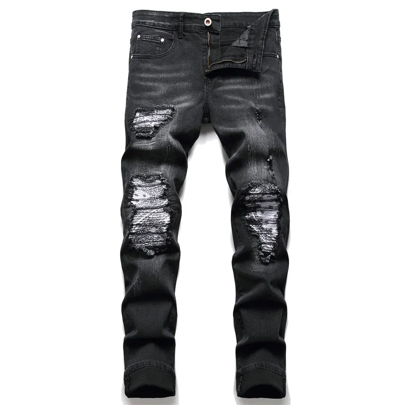 Gescheurde herenjeans