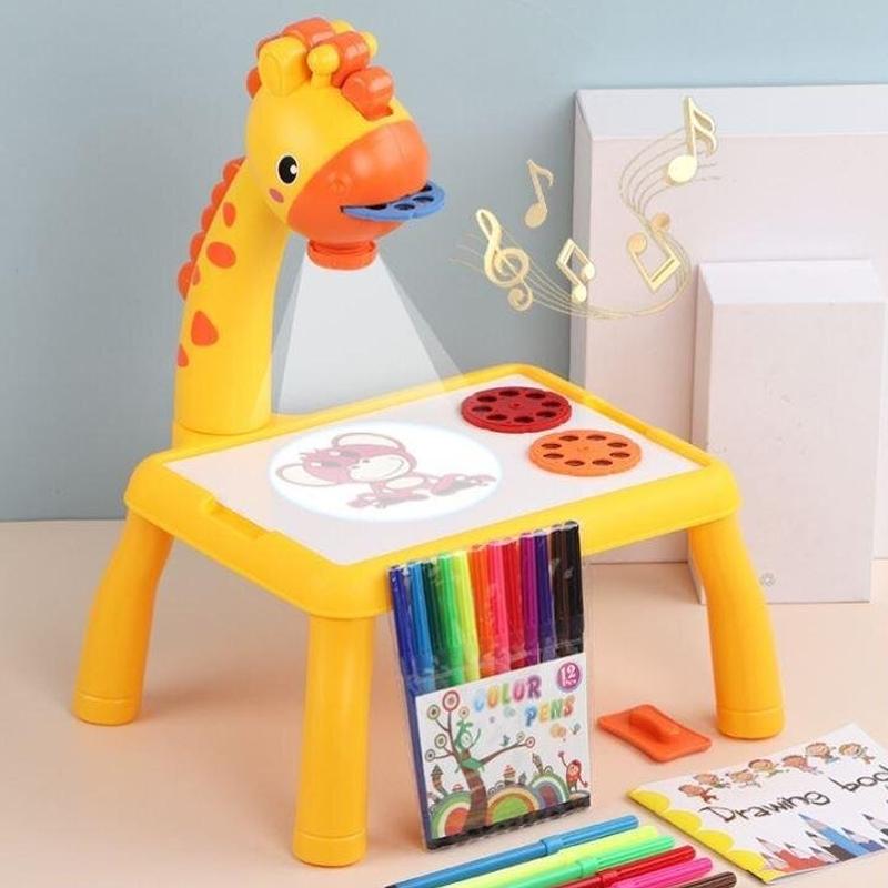 LED tekenprojector met muziek voor creatieve kids