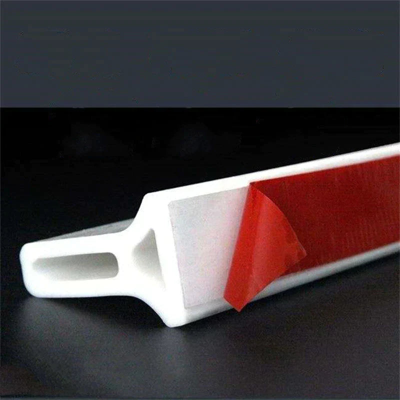 Siliconen douche barrière