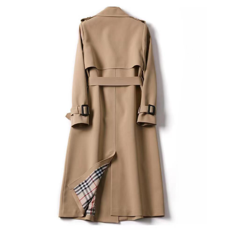 Berta | Trenchcoat met verstelbare ceintuur en mouwbanden