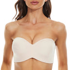 Naadloze bandeau BH met afneembare bandjes