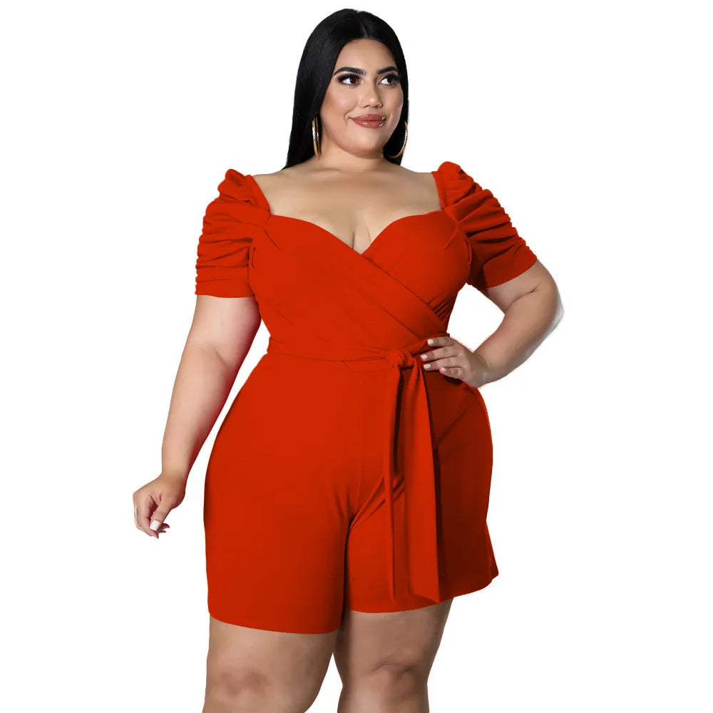 Merel plus size playsuit