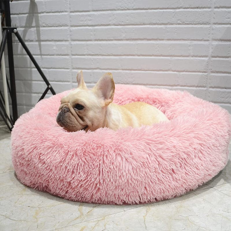 Fluffy calming bed