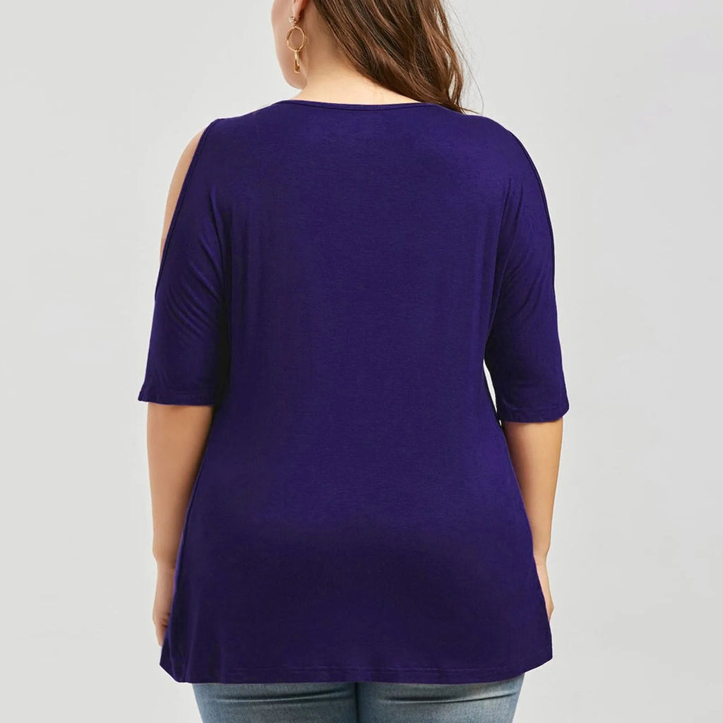 Iris plus-size blouse