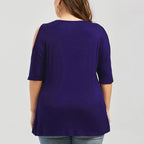 Iris plus-size blouse