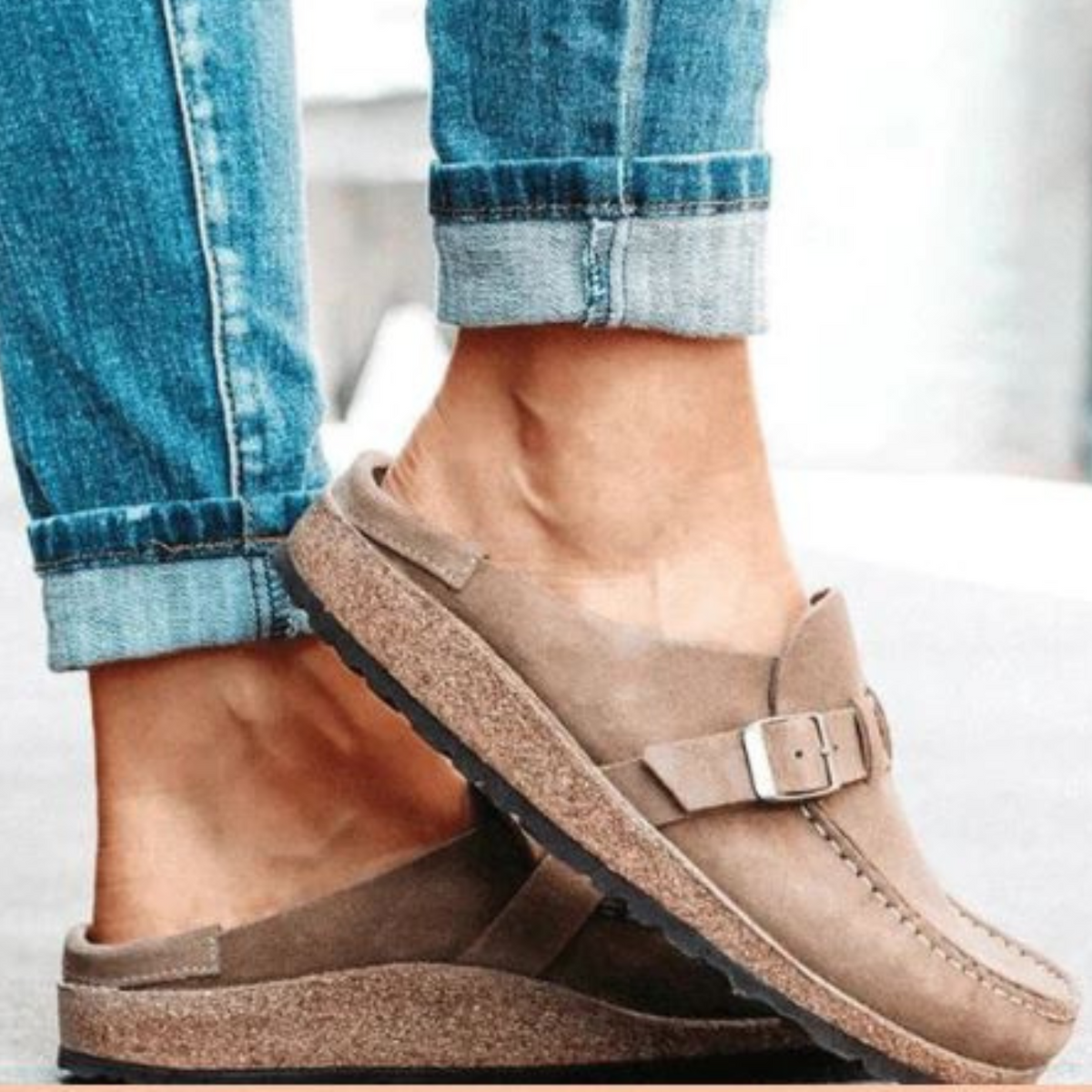 Comfort-Clogs in retro-stijl