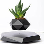 Zwevende planthouder met magnetische levitatie