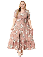 Marga plus-size zomerjurk