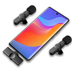 Draadloze lavaliermicrofoon met clip