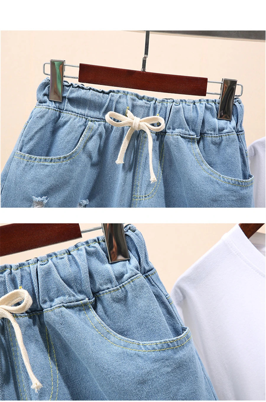 Nienke plus size jeans short
