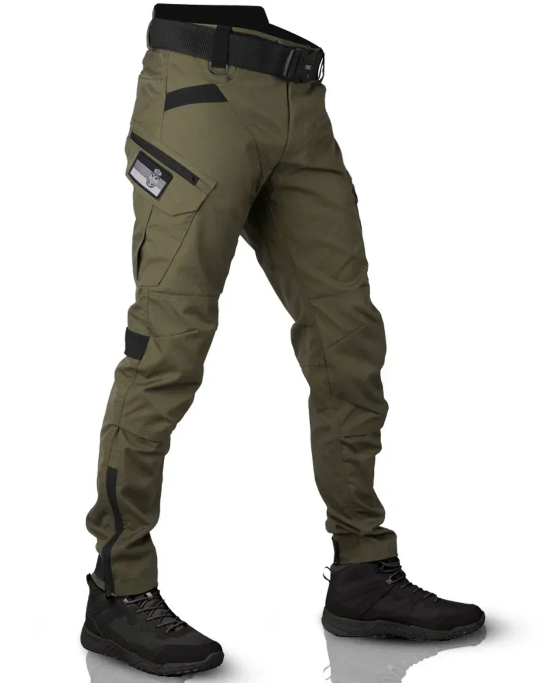 Tactische broek met functionele zakken