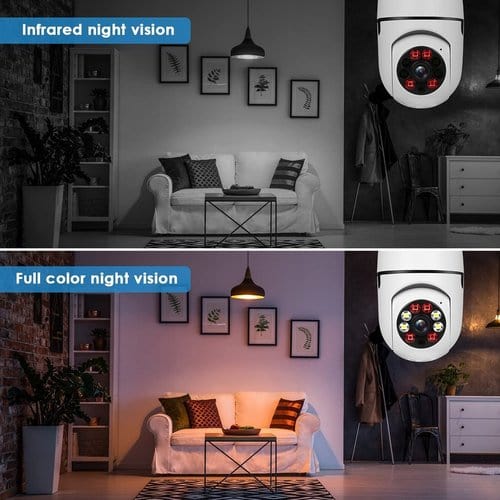 Camera in lampvorm