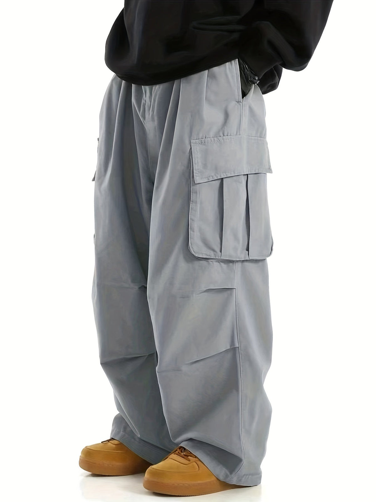 Heren cargo broek met meerdere zakken