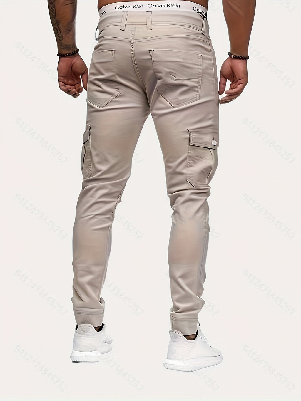 Chique heren stretchbroek in streetstyle