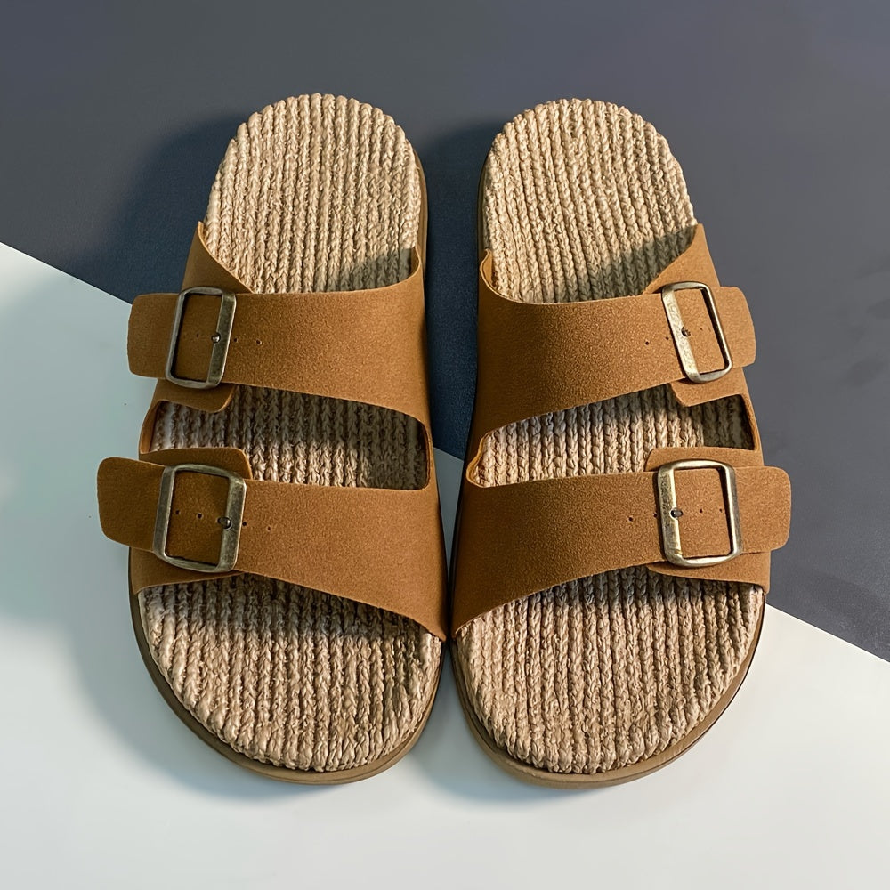 Heren zomer-slippers met verstelbare banden