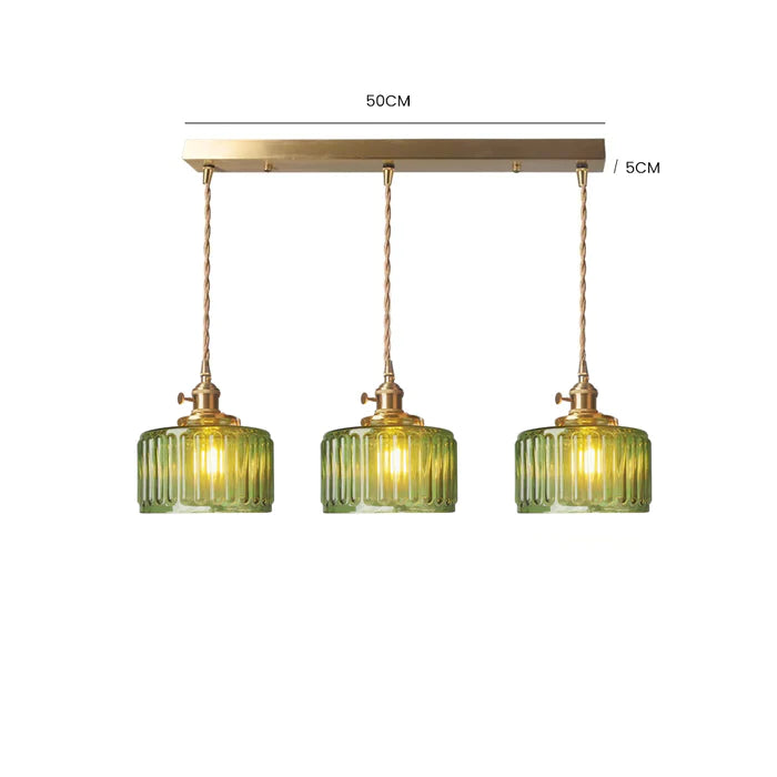 Kristallen vintage hanglamp — afbeelding 52