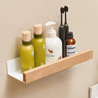 Massief houten badkamerplank