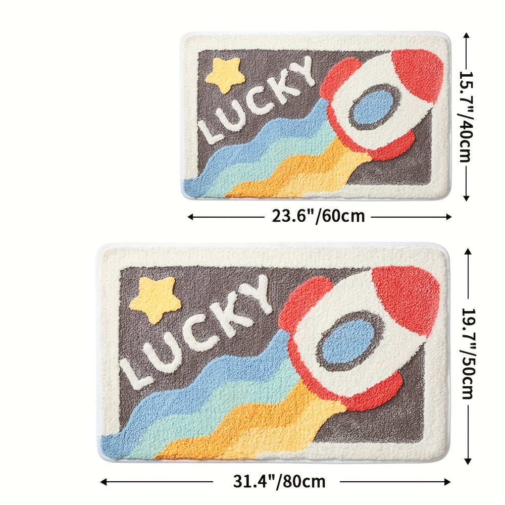 Superabsorberende antislip mat voor badkamer en toilet