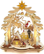 LED kerst dorp huisje