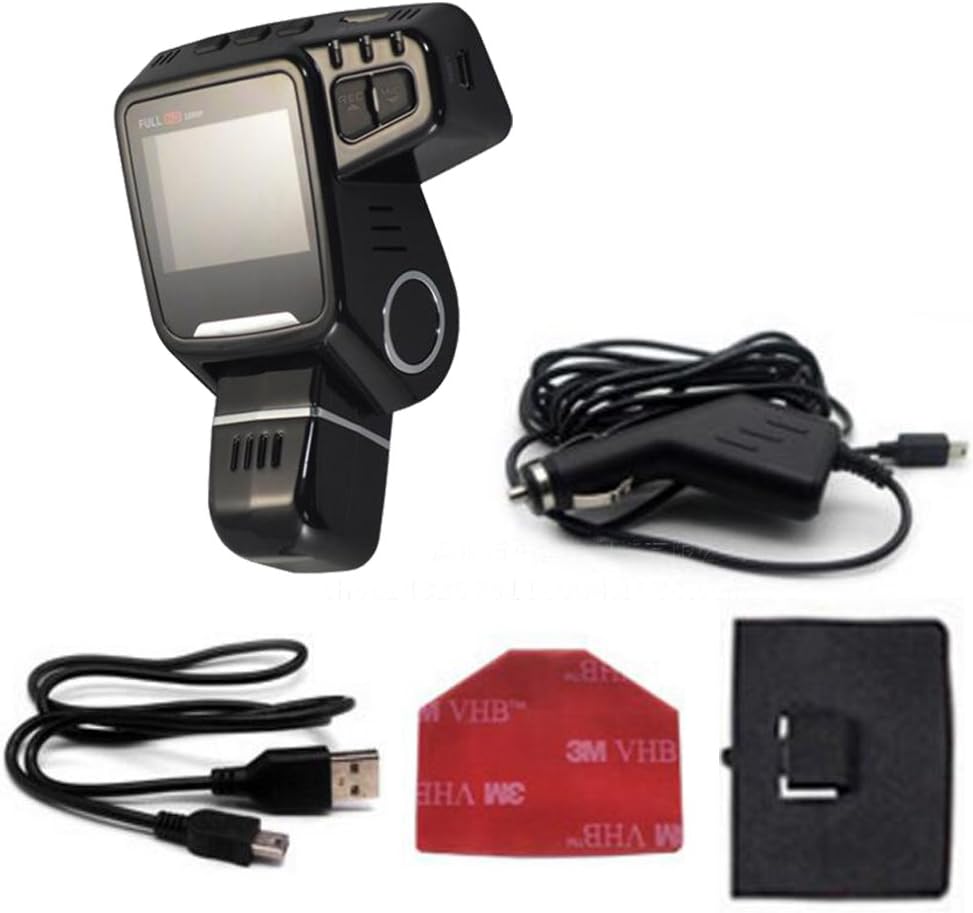 WiFi verborgen dash cam 1080P met 170° groothoek en g-sensor