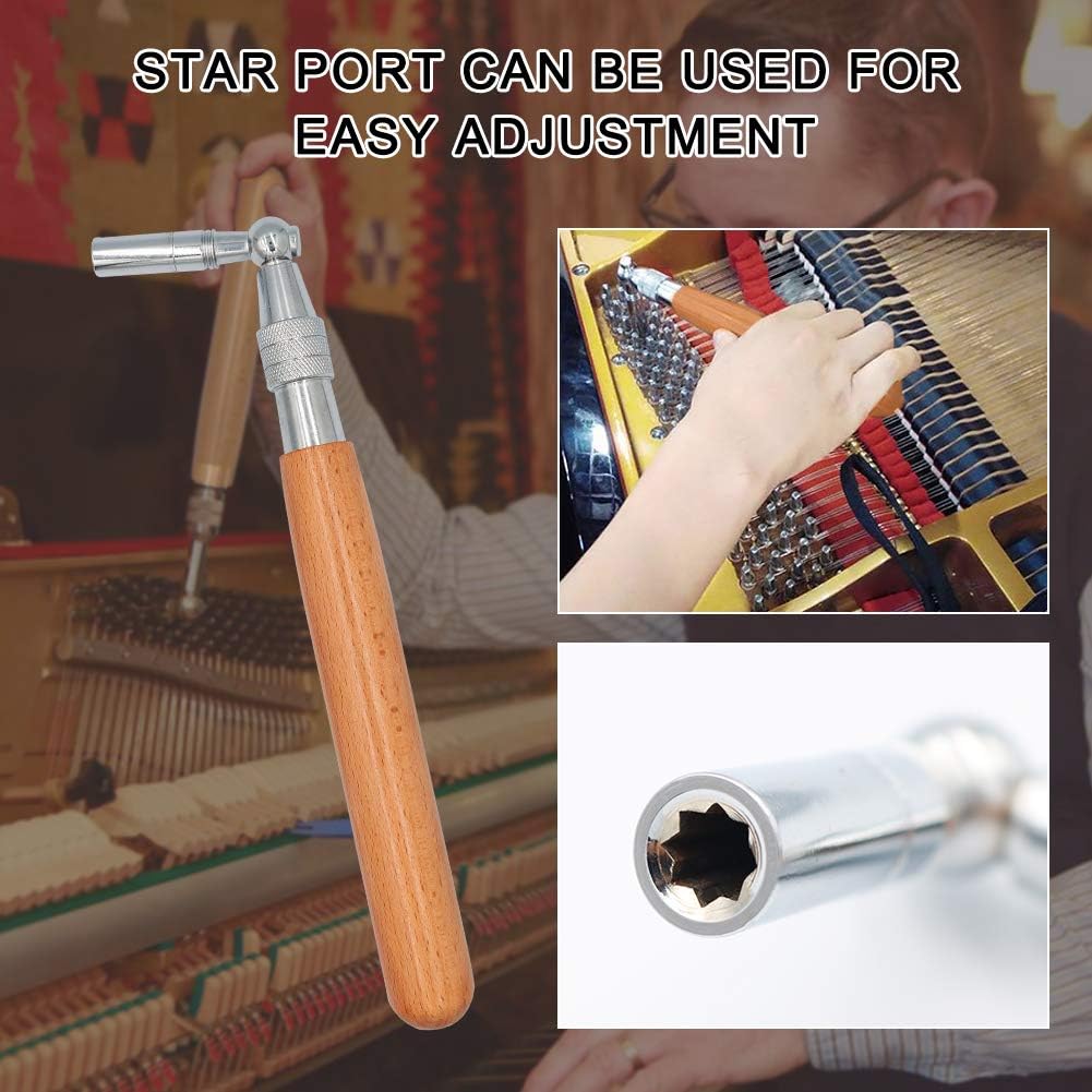 Professionele 16-delige piano stemset met opbergtas