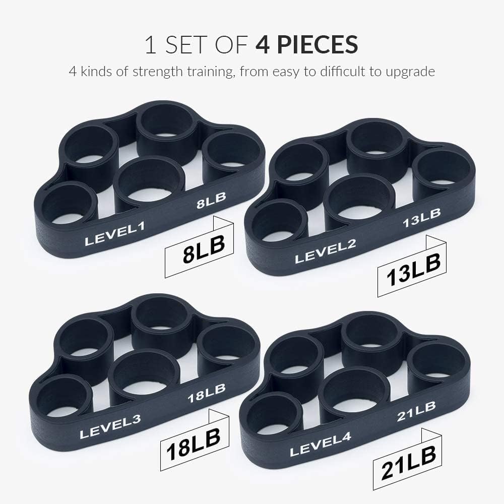 Set van 4 handtrainers