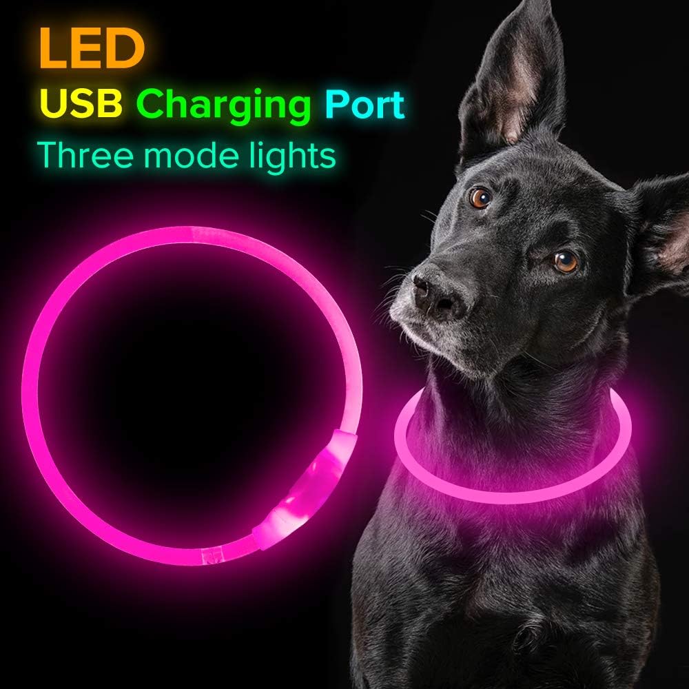 GlowSafe LED hondenhalsband