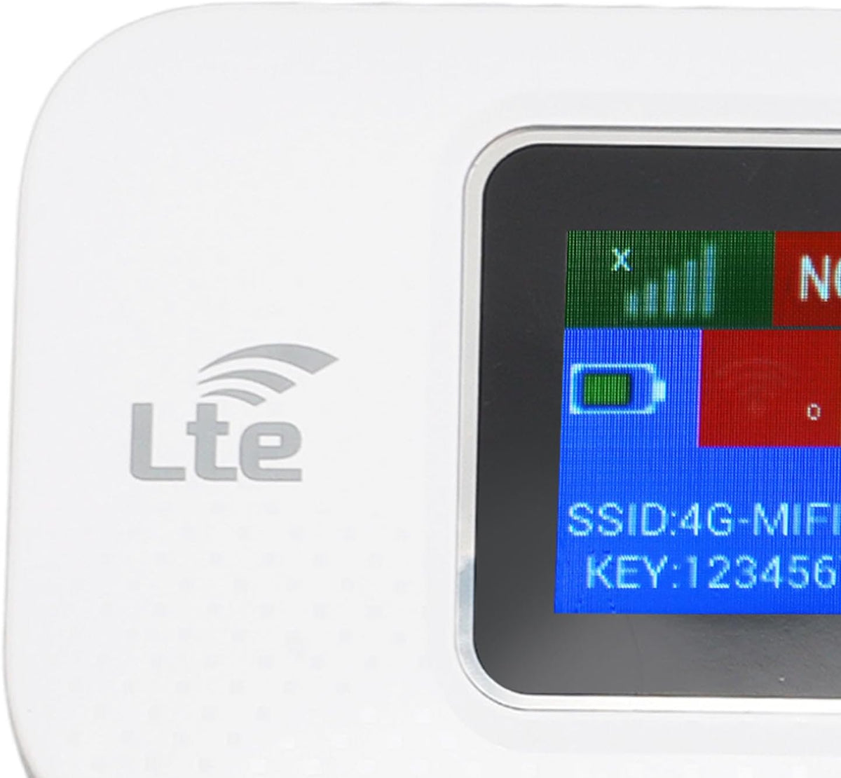 4G LTE USB wifi-hotspot modem met 300 mbps snelheid en 3000 mah batterij
