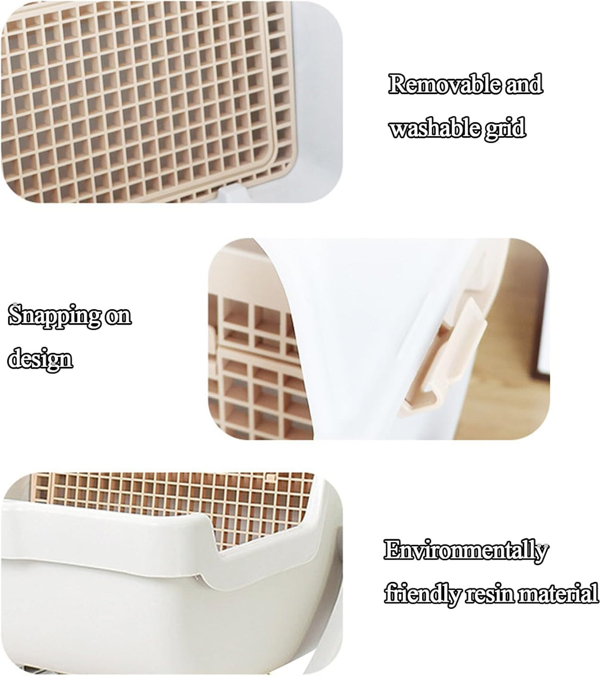 Automatische geurloze kattenbak met open-top ontwerp — afbeelding 6