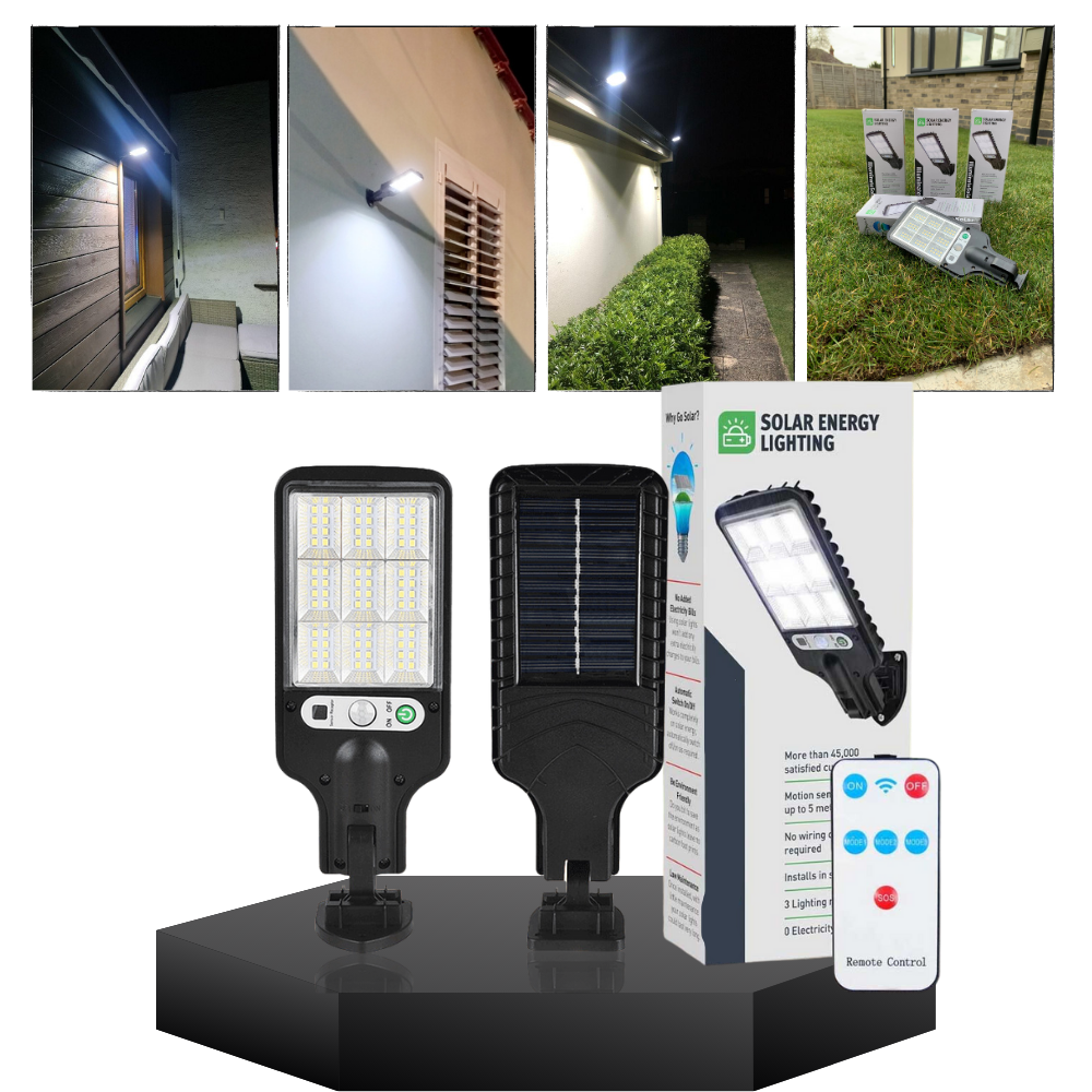 Zonne-LED buitenlamp met bewegingssensor